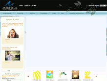 Tablet Screenshot of marbellacostarica.com